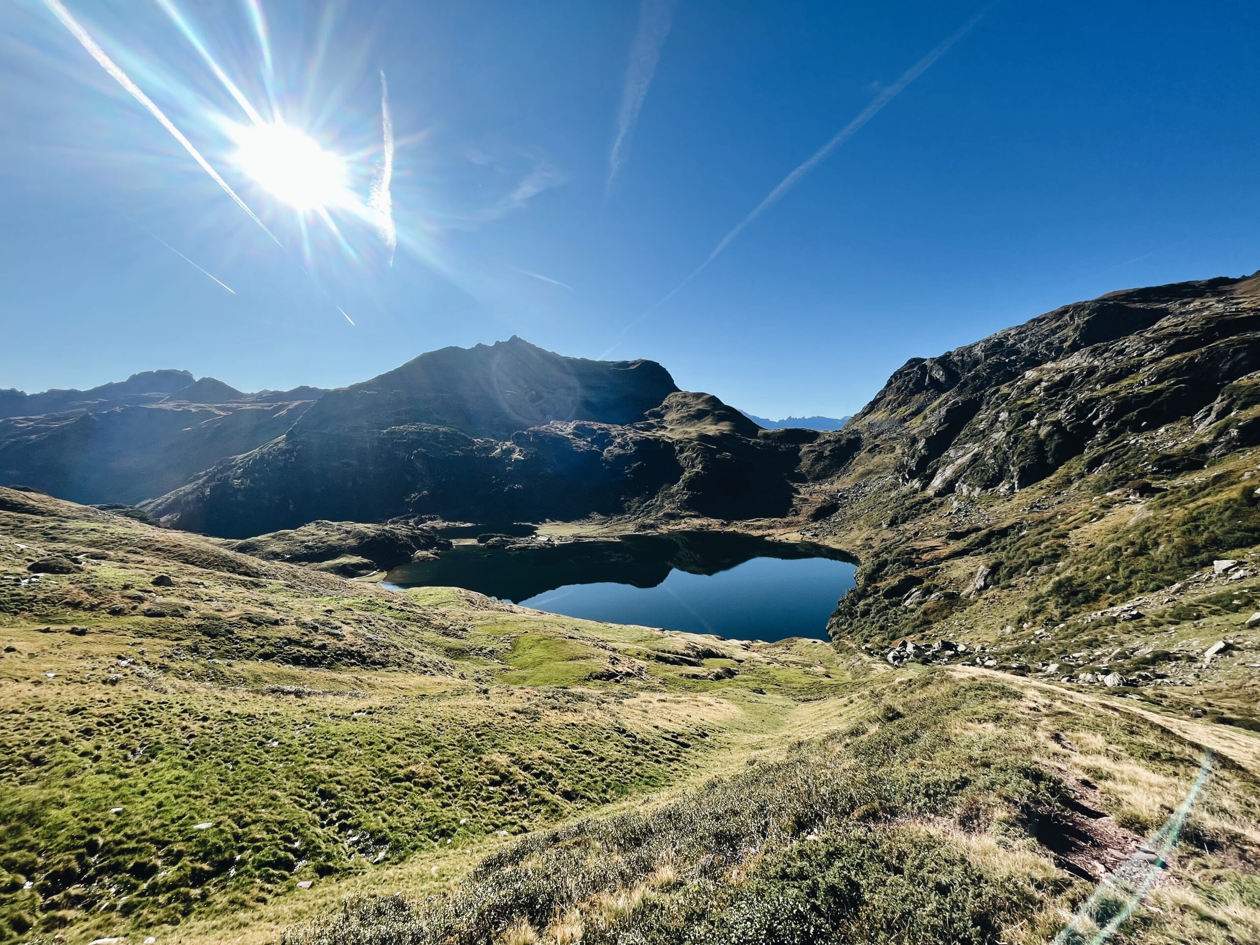 Blick auf den oberen Murgsee