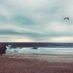 Strandspaziergang an der Costa da Caparica - die Aussicht könnte schlechter sein.
Foto: Sarah Hefti