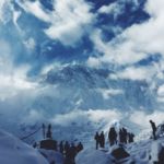 Am Fusse der Annapurna I.
Foto: Sarah Hefti