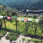 Hoch über dem Stausee.
Foto: Sarah Hefti