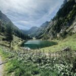 Tektonikarena Sardona mit bizarren Felsformationen
Foto: Sarah Hefti Idyllischer Talalpsee mitten in der Tektonikarena